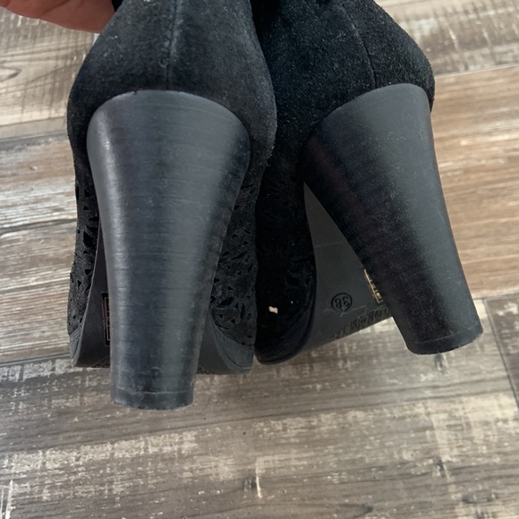 Browns Peep Toe Booties - Picture 5 of 7